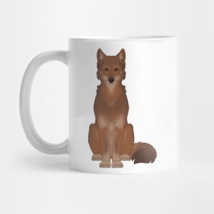 Red Wolf Mug